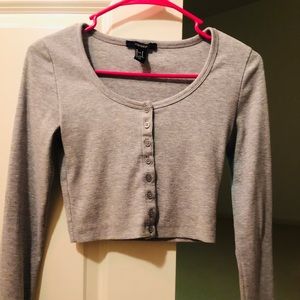Sweater Crop Top